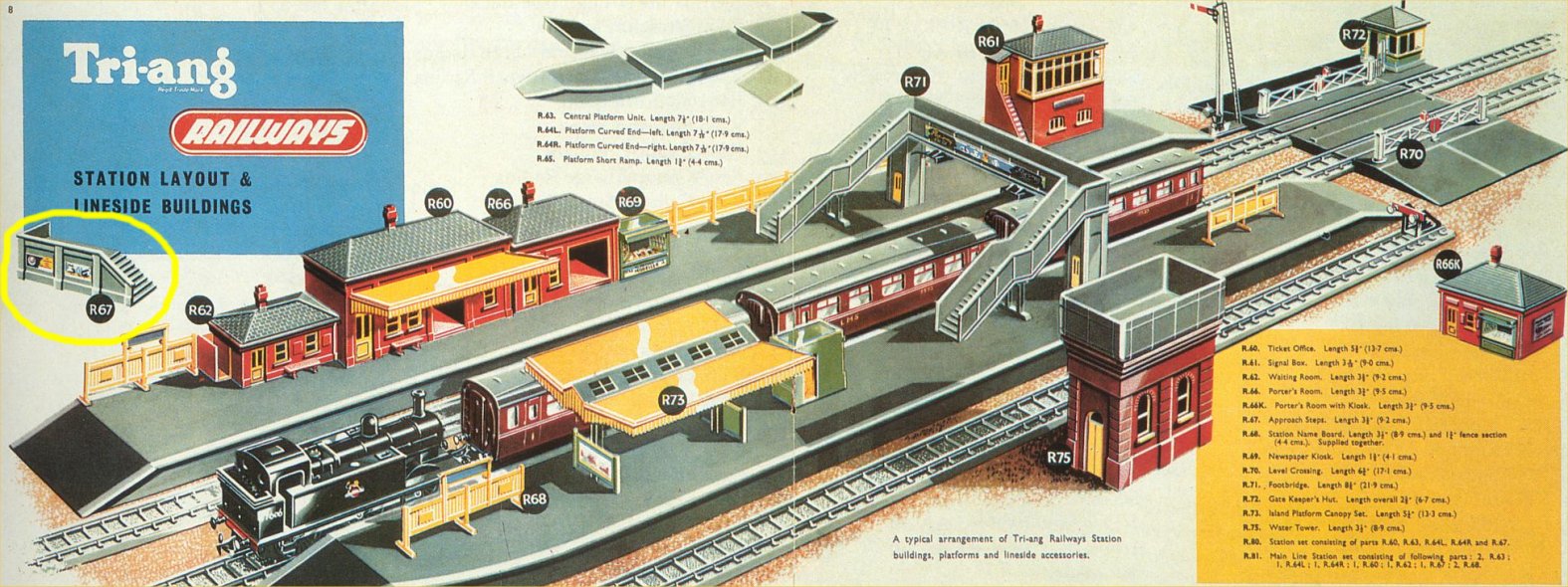 triang train sets 1960